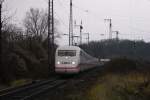 br-402-ice-2 ICE 2 Durchfahrt in K�ln West am 22.12.2008