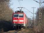 111 150-9 f�hrt bei ...  Florian Derwarf 29.12.2008