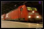 146 030 mit dem Nordrhein-Westfalen-Express (RE10135) in Aachen Hbf  ...