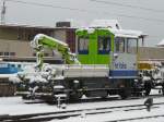 bls - Baudienstlok Tm 2/2 325 079-1 abgestellt im Bahnhofsareal ...