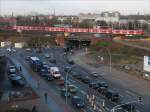 S-Bahn Linie S21 Elbgaustra�e - Aum�hle in Hamburg-Bergedorf, 23.12.2008
  ...