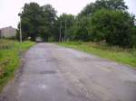 Spuren der Stillgelegten Strecke Brynek - Grzybowice. (Sommer 2008)  ...