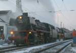 41 018 und 01 202 tauschten in Villingen Ihrer Schublok ...