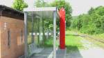 Haltepunkt Morlesau an der Bahnlinie Bad Kissingen - Gem�nden, genannt ...