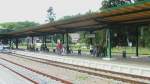 Bahnhof Seebad Heringsdorf. Von hier f�hrt die UBB einmal nach ...