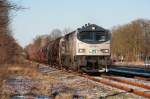 250 006-4 bei der Einfahrt in den Bahnhof Hagenow von ...