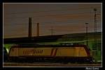 Crossrail 185 591-5 steht ...  Marius Gerads 11.01.2009