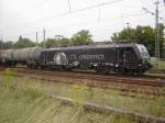 Die am 05.07.2007 auf dem Namen Zabrze getaufte 189 911-1, ...