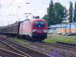 BR 182 020-8 durchf�hrt ...  Dennis Enste 13.01.2009