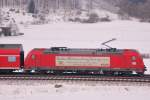 Mitzieher auf 146 202-7 ...  Helmut Dimitroff 14.01.2009