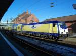 146 535-0 steht am 2.01.09 mit MEr 36515 Hamburg-Harburg - ...