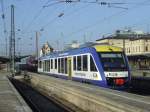 VT 225 der BRB am 3.1.2009 in Augsburg Hbf  ...