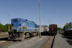Transnamib 447 mit G�terzug ...  Marco Hofman 17.01.2009