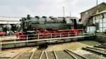 95 1027-2 (95 027) aauf der Drehscheibe in Arnstadt, 2003 ...