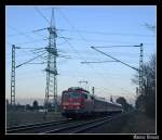 111 014 mit RE11592 ...  Marius Gerads 19.01.2009