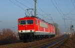 MEG 701 und602 am 30.12.08 bei der �berf�hrung von Dessau ...