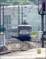 SNCF E-Lok 516762 kommt am 22.06.08 mit einer RRR (rame ...