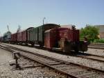 Die 322 044 DFS am 11.05.2008 abgestellt in Ebermannstadt.  ...