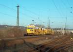 Bauzug der Eurogleis GmbH Richtung Erfurt in Naumburg (Saale); 22.01.2009 ... Bauzug der Eurogleis GmbH Richtung Erfurt in Naumburg (Saale); 22.01.2009 ...