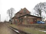 Das Empfangsgeb�ude mit angebautem ...  Kai Gl��er 24.01.2009