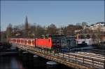 143 552 (9180 6 143 552-8 D-DB) überquert den Harkortsee ... 143 552 (9180 6 143 552-8 D-DB) überquert den Harkortsee ...