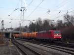 185 123-7 f�hrt mit ...  Markus Kirchmann 26.01.2009