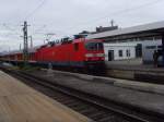 143 352-3 mit Ex-Silberlingen ...  Thomas Eisenmann 27.01.2009