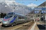 CH-CIS ETR 610 in Bellinzona - hoffentlich ist der Zug ...