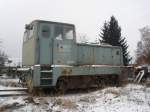 Eine ausgediente V10 in Unterwellenborn,abgestellt an der B281.Am 01.02.09  ...