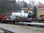 Der Kessel der 93 1378 (in Zukunft wird sie wie ...