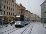 Eine KT4D h�lt in G�rlitz, Demianiplatz. 01.Jan 2009  ...