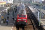Bahnhof Sinsheim mit Regionalexpress ...  Klaus-Henning Kluge 03.02.2009