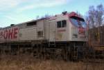 OHE 330090 warte am 02.02.09 im ahnhof Arnsberg auf die ...