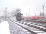 br-50-50-drg-dr-db-050-053-db 50 3648-8 am 31.01.09 in Dresden-Neustadt auf dem Weg ins Zittauer Gebirge.Rechts daneben die S1 nach Mei�en