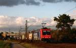 Re 482 482 047 | Containerzug | 17. Oktober 2008 | Wiesental