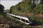 Abellio Rail NRW ET22005(?) und ein weiterer ET22 von ABELLIO sind als ABR (RE16 'Ruhr-Sieg-Express' nach Essen unterwegs. (13.10.2008)