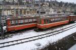 AB TB Trogenerbahn Alte Beiwagen der Trogener Bahn, heute Appenzeller Bahnen, abgestellt in ST. Gallen. Aufgenommen im 2007.