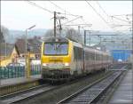 Am 14.12.08 kommt der IR 113 aus Liers und f�hrt ...