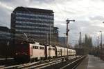 140 DoTra mit Kohlezug in Rath am 19.01.09  ...