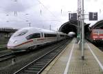 Der ICE  Augsburg  verl�sst ...  Armin Krischok 31.01.2005