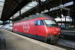 SBB 460 084-7 am ...  Gilbert Angermann 10.02.2009
