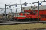 Re 4/4 11141 uund Ee 3/3 16440 am 09.02.2009 im ...