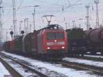 Die 145 012-1 bespannt ...  Stefan Pavel 31.01.2005