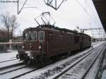 Seltener Gast in der Ostschweiz. Am 12.2.09 standen die bls ...