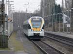 ET 5.05 der Eurobahn bei der Einfahrt in Unna am ...