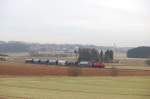 294 685 mit G�terzug ...  Tobias Schuminetz, Hirschau 13.02.2009