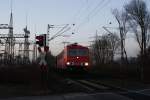 155 123-3 mit Kohlezug ...  Gilbert Coletti 14.02.2009