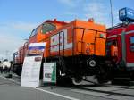 die nagelneue 214 der BBL Logistik auf der Inno am ...
