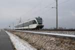 RABe 526 772-9 befindet ...  Sandro Gadola 16.02.2009