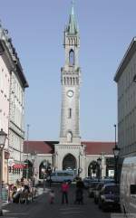 Der Bahnhofsturm in Konstanz. ...  Olli 17.02.2009